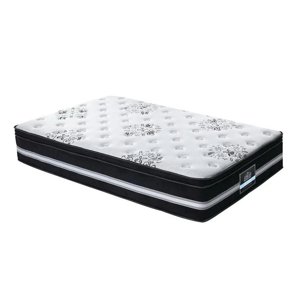Giselle Bedding Donegal Euro Top Cool Gel Pocket Spring Mattress 34cm Thick Single Giselle