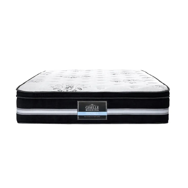 Giselle Bedding Donegal Euro Top Cool Gel Pocket Spring Mattress 34cm Thick Single Giselle