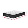 Giselle Bedding Eve Euro Top Pocket Spring Mattress 34cm Thick Queen Giselle