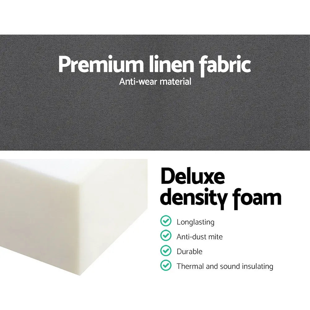 Giselle Bedding Foldable Mattress Folding Foam Bed Single Grey from Deals499 at Deals499