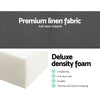 Giselle Bedding Foldable Mattress Folding Foam Bed Single Grey from Deals499 at Deals499