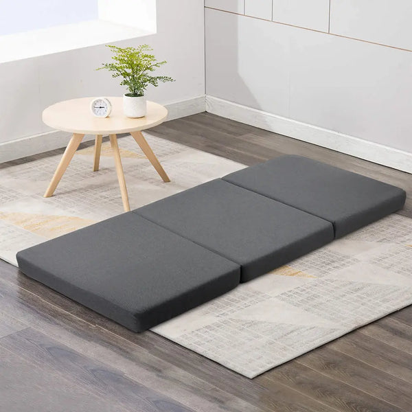 Giselle Bedding Foldable Mattress Folding Foam Bed Single Grey from Deals499 at Deals499