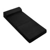 Giselle Bedding Folding Foam Mattress Portable Single Sofa Bed Mat Air Mesh Fabric Black Giselle