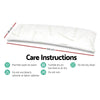 Giselle Bedding Full Body Memory Foam Pillow Giselle