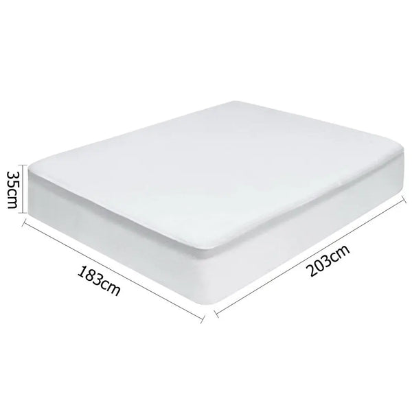 Giselle Bedding King Size Waterproof Bamboo Mattress Protector Giselle