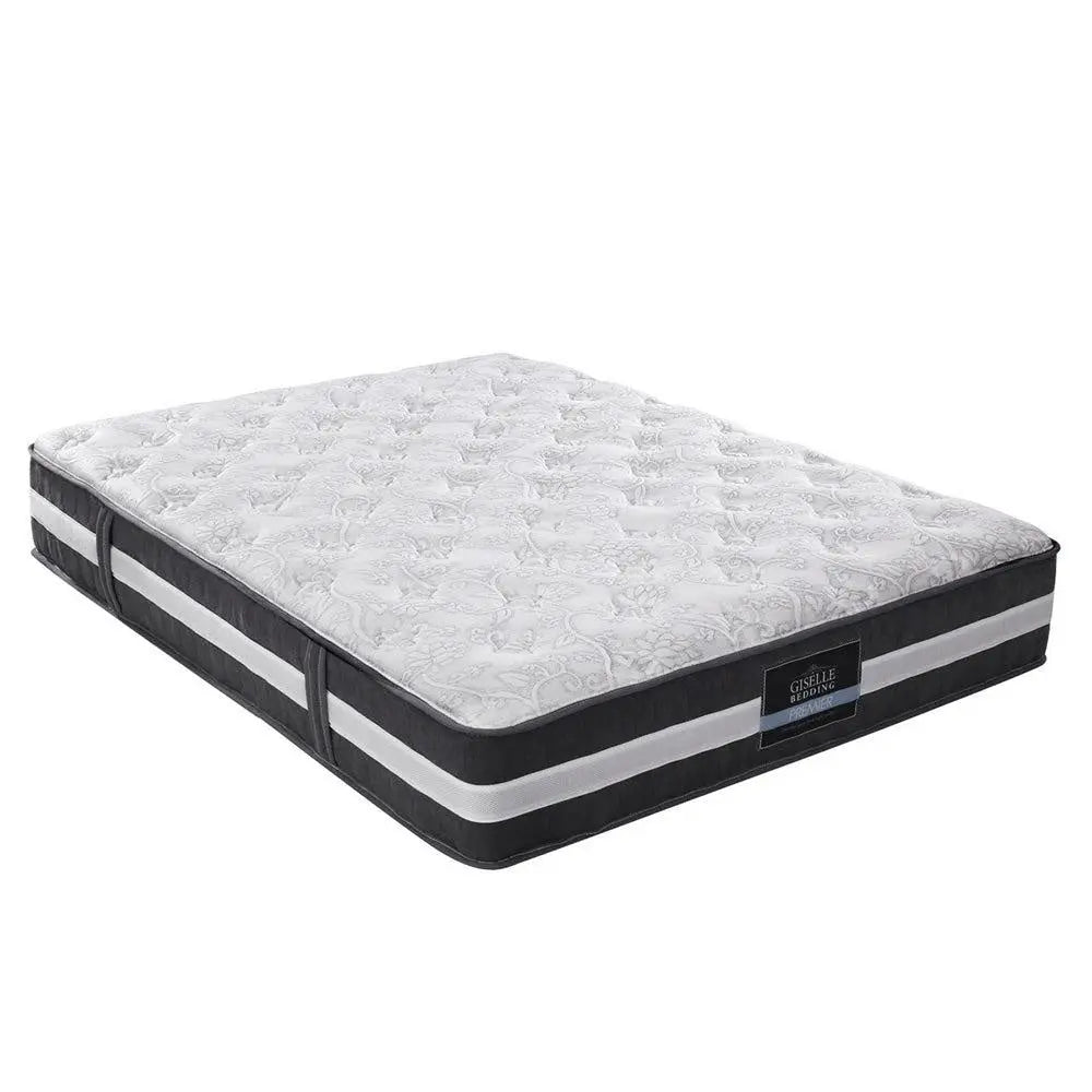Giselle Bedding Lotus Tight Top Pocket Spring Mattress 30cm Thick King Giselle