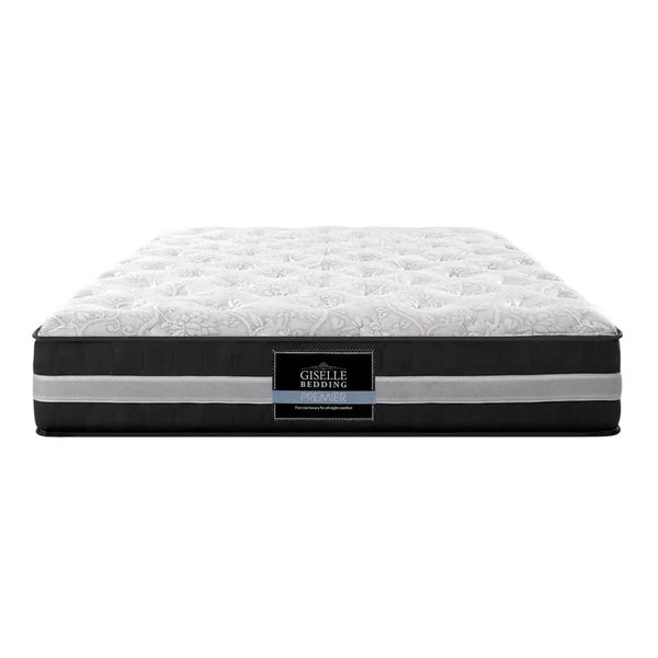 Giselle Bedding Lotus Tight Top Pocket Spring Mattress 30cm Thick King Giselle