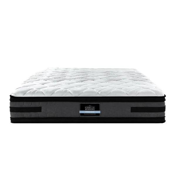 Giselle Bedding Luna Euro Top Cool Gel Pocket Spring Mattress 36cm Thick Queen Giselle