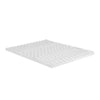 Giselle Bedding Memory Foam Mattress Topper 7-Zone Airflow Pad 8cm Queen White from Deals499 at Deals499