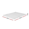 Giselle Bedding Memory Foam Mattress Topper 7-Zone Airflow Pad 8cm Single White from Deals499 at Deals499