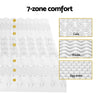 Giselle Bedding Memory Foam Mattress Topper 7-Zone Airflow Pad 8cm Single White from Deals499 at Deals499