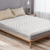 Giselle Bedding Memory Foam Mattress Topper 7-Zone Airflow Pad 8cm Single White from Deals499 at Deals499