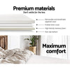 Giselle Bedding Memory Foam Mattress Topper w/Cover 8cm - Queen Giselle