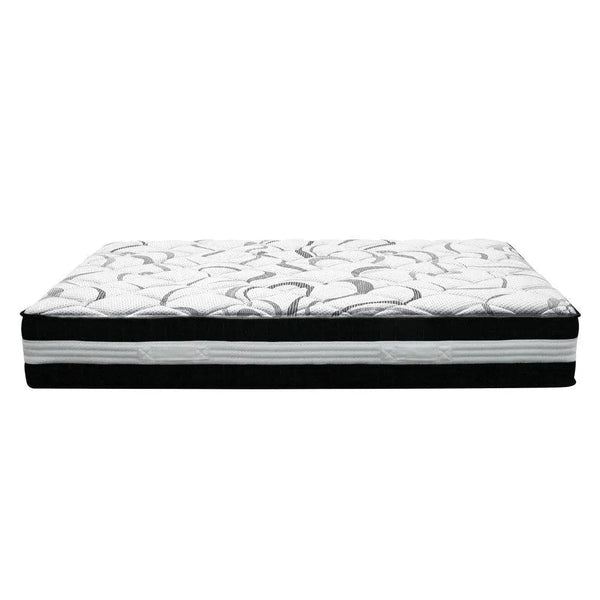 Giselle Bedding Mykonos Euro Top Pocket Spring Mattress 30cm Thick Double Giselle