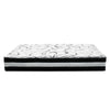 Giselle Bedding Mykonos Euro Top Pocket Spring Mattress 30cm Thick Queen Giselle