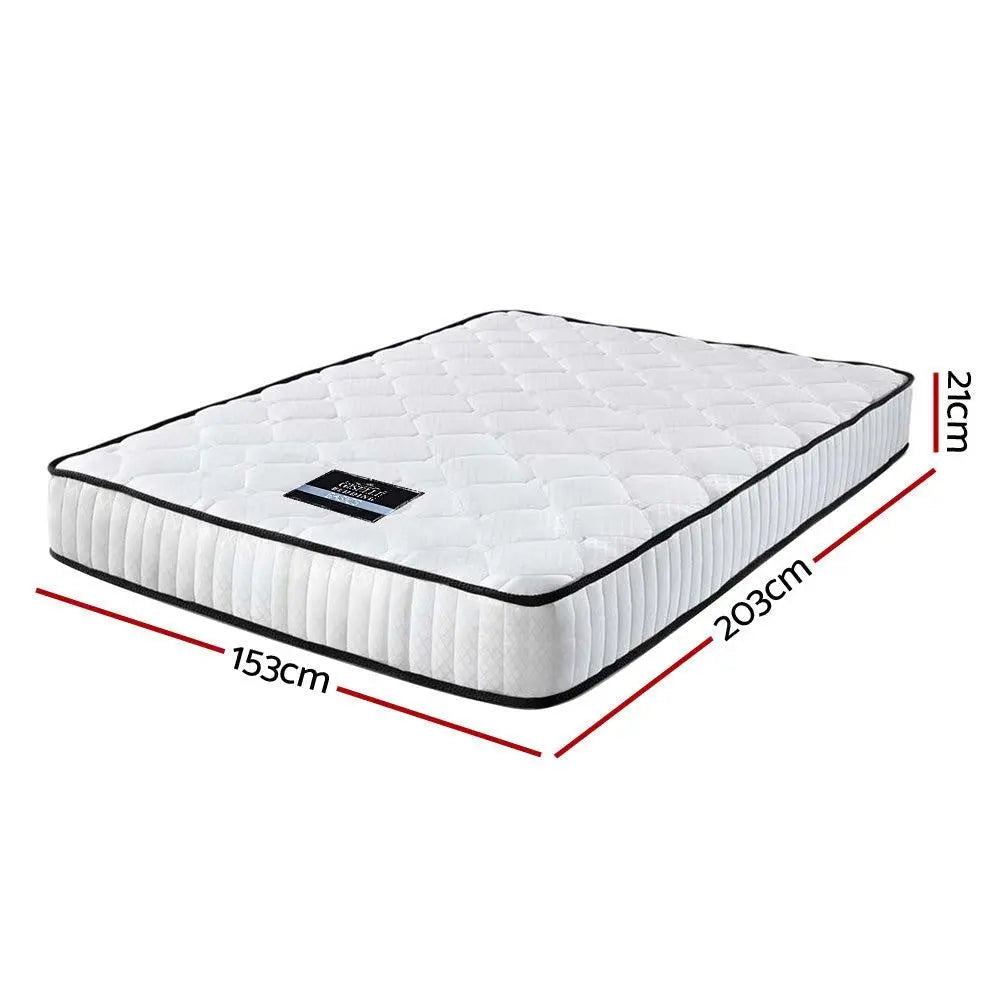 Giselle Bedding Peyton Pocket Spring Mattress 21cm Thick Queen Giselle