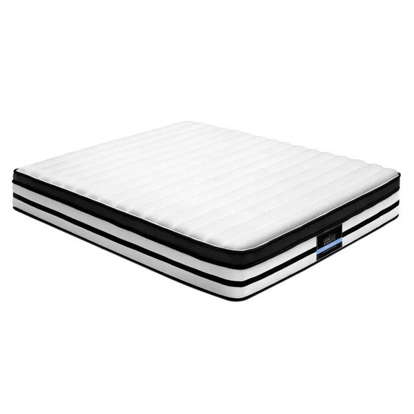 Giselle Bedding Rostock Euro Top Pocket Spring Mattress 27cm Thick Queen Giselle