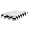 Giselle Bedding Rumba Tight Top Pocket Spring Mattress 24cm Thick Double Giselle