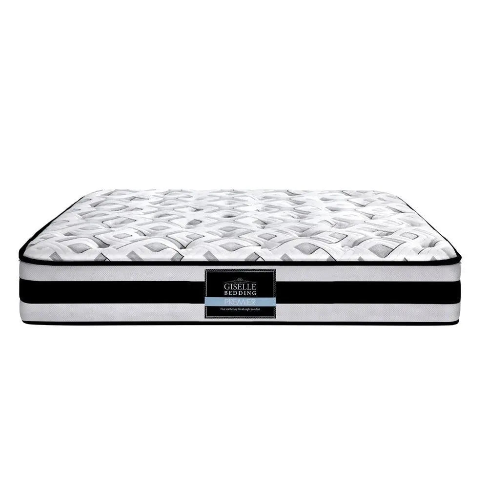 Giselle Bedding Rumba Tight Top Pocket Spring Mattress 24cm Thick Double Giselle