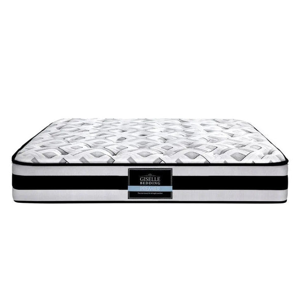 Giselle Bedding Rumba Tight Top Pocket Spring Mattress 24cm Thick Double Giselle