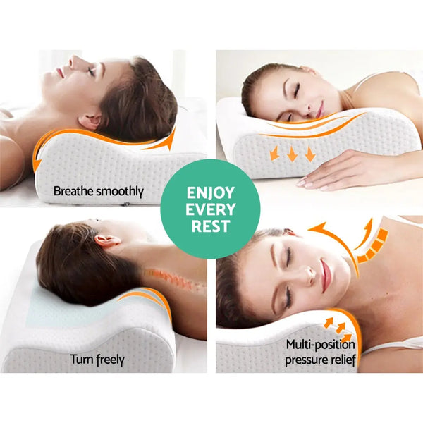 Giselle Bedding Set of 2 Cool Gell Memory Foam Pillows Giselle