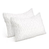 Giselle Bedding Set of 2 Rayon Single Memory Foam Pillow Giselle