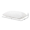 Giselle Bedding Set of 2 Rayon Single Memory Foam Pillow Giselle