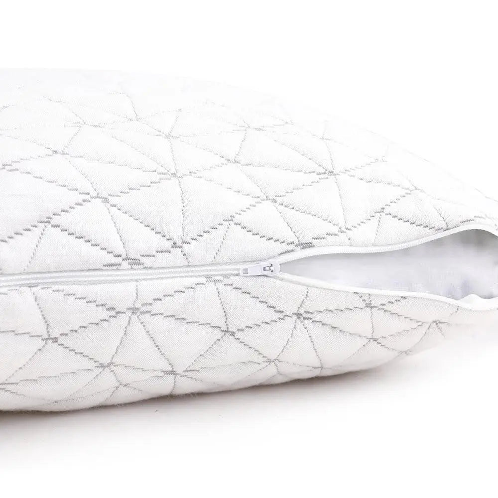 Giselle Bedding Set of 2 Rayon Single Memory Foam Pillow Giselle