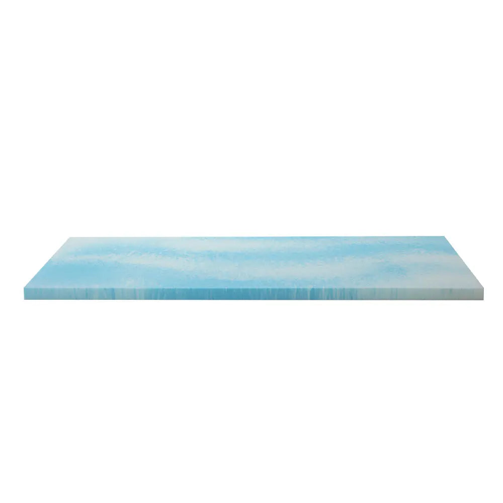 Giselle Cool Gel Memory Foam Topper Mattress Toppers w/ Bamboo Cover 5cm DOUBLE Deals499