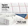 Giselle Single Mattress Topper Pillowtop 1000GSM Microfibre Filling Protector Giselle