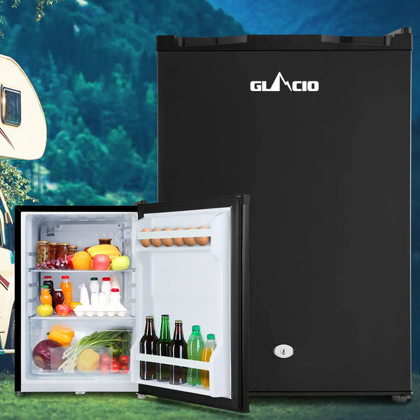 Glacio Camping 80L Portable Fridge Cooler Upright 12V/24V/240V Caravan Deals499