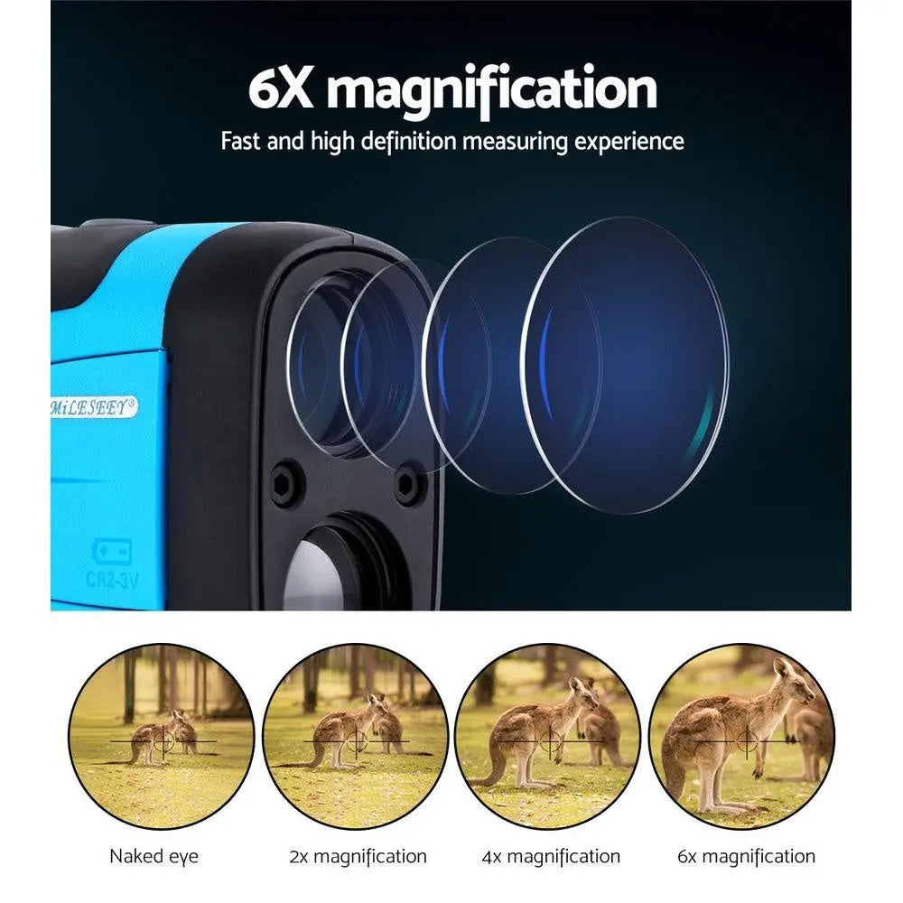 Golf Laser Range Finder 600M Hunting Rangefinder Distance Height Speed Measure Deals499