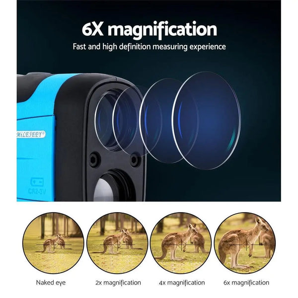 Golf Laser Range Finder 600M Hunting Rangefinder Distance Height Speed Measure Deals499