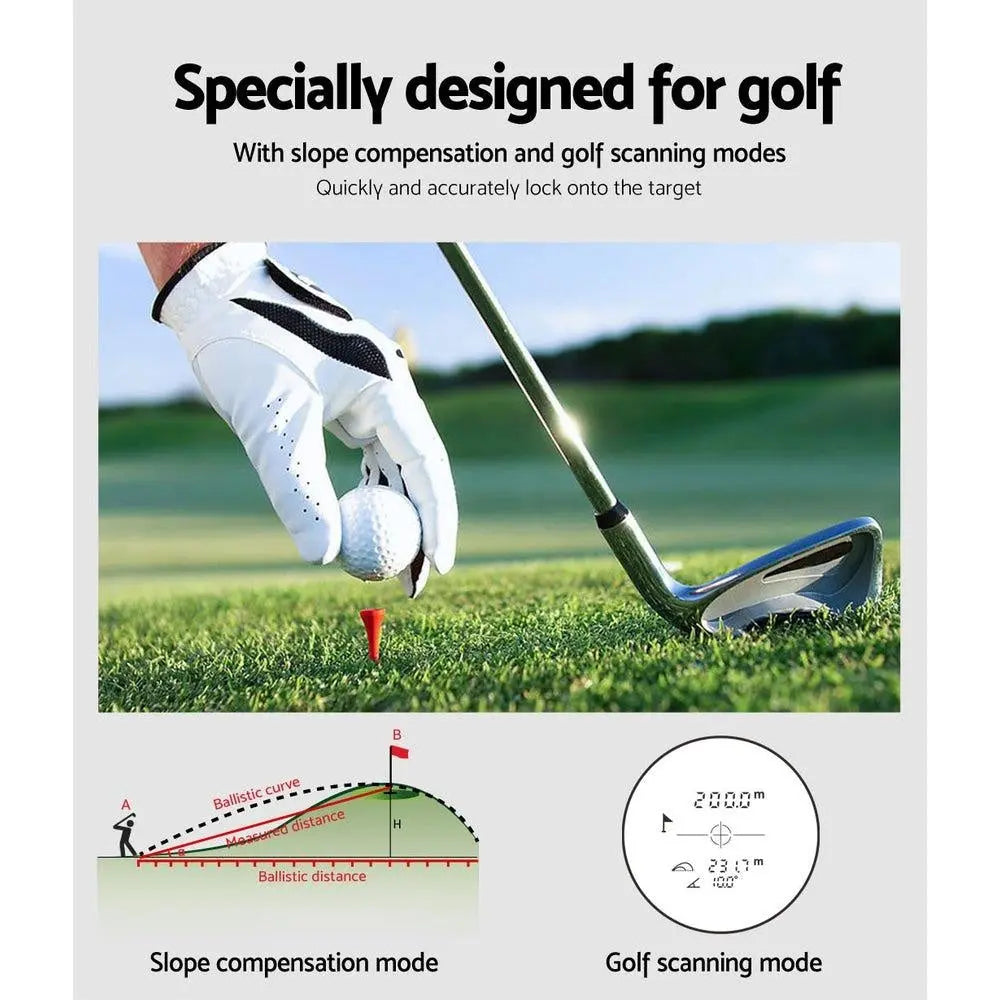 Golf Laser Range Finder 600M Hunting Rangefinder Distance Height Speed Measure Deals499