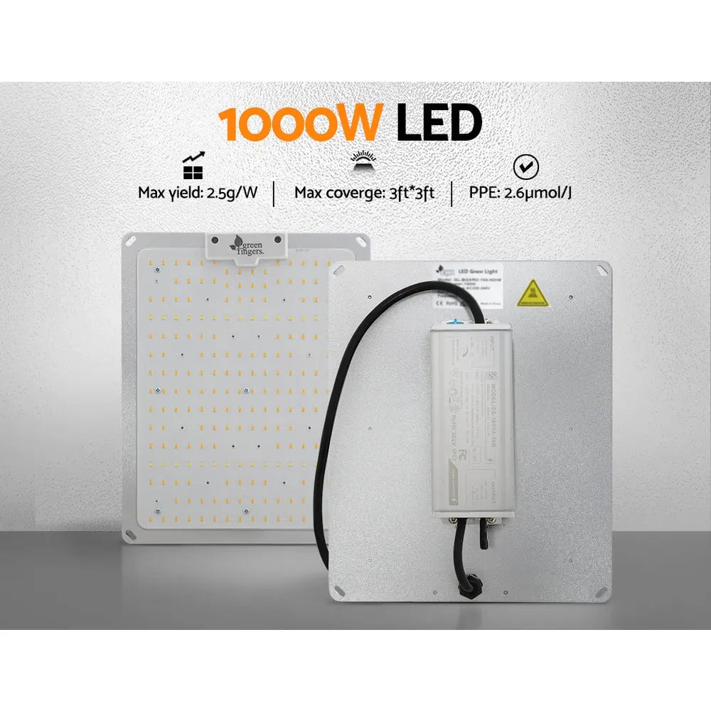 Greenfingers 1000W LED Grow Light Full Spectrum Indoor Veg Flower All Stage Deals499