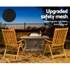 Grillz Fire Pit Outdoor Table Charcoal Garden Fireplace Backyard Firepit Heater Deals499