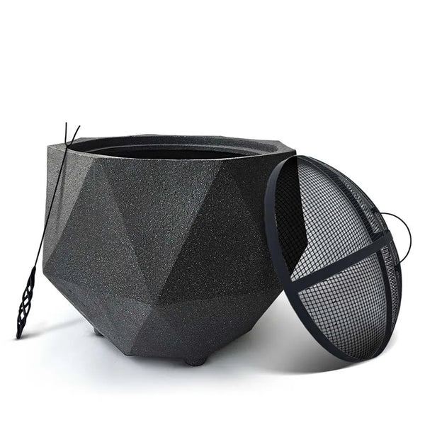 Grillz Outdoor Portable Fire Pit Bowl Wood Burning Patio Oven Heater Fireplace from Deals499 at Deals499