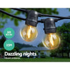 Jingle Jollys 23m LED Festoon String Lights 20 Bulbs Kits Wedding Party Christmas G45 Deals499