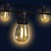 Jingle Jollys 50m LED Festoon String Lights 50 Bulbs Kits Wedding Party Christmas S14 Deals499