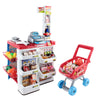 Keezi 24 Piece Kids Super Market Toy Set - Red & White Deals499