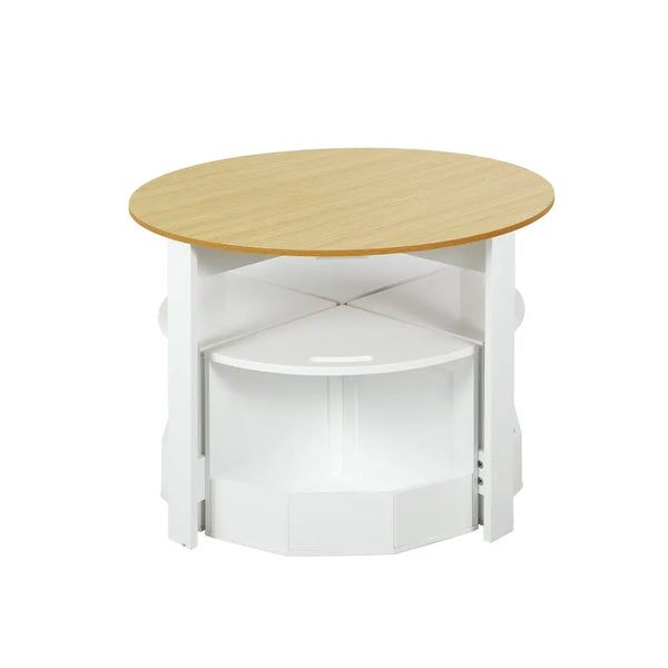 Keezi 5 PCS Kids Table and Chairs Set Storage Chair Wooden Play Study Desk Sets Deals499