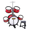 Keezi Kids 7 Drum Set Junior Drums Kit Musical Play Toys Childrens Mini Big Band Deals499