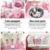 Keezi Kids Kitchen Play Set - Pink Deals499