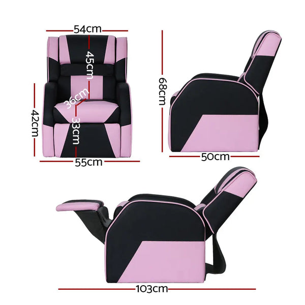 Keezi Kids Recliner Chair Gaming Lounge Sofa Couch PU Leather Children Armchair Deals499