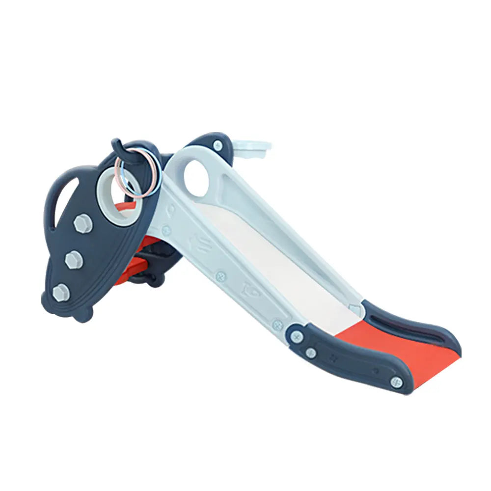 Keezi Kids Slide Set Outdoor Playground Basketball Hoop Ring Toddler Play Activity Indoor Deals499