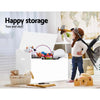 Keezi Kids Toy Chest Storage Bench Cabinet Organiser Blanket Children Clothes Deals499