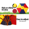 Keezi Kids Wooden Picnic Table Set with Umbrella Deals499