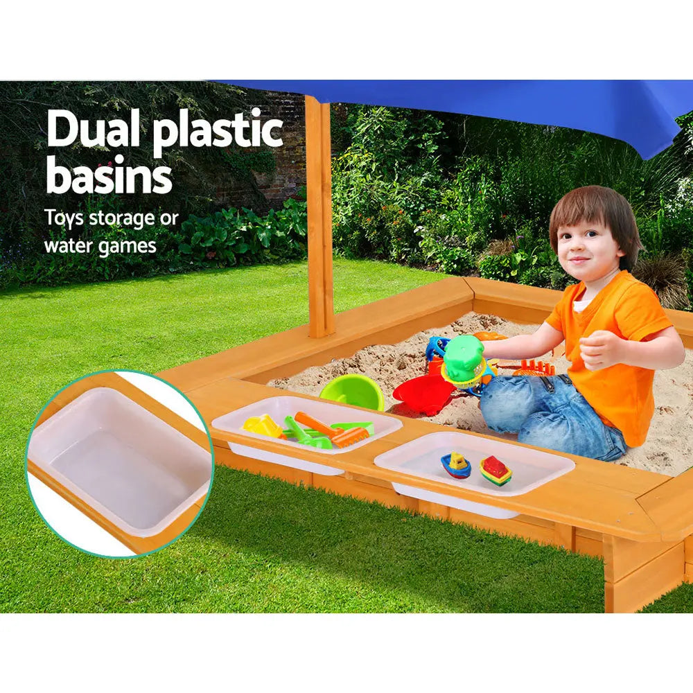 Keezi Outdoor Canopy Sand Pit Deals499