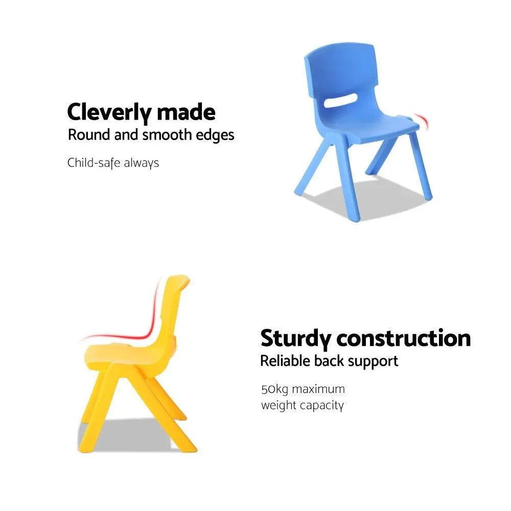 Keezi Set of 4 Kids Play Chairs Deals499