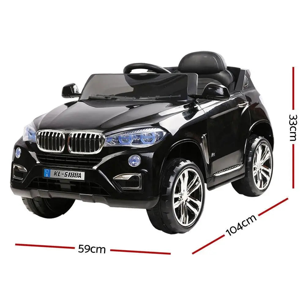Kids Ride On Car BMW X5 Inspired Electric 12V Black Deals499